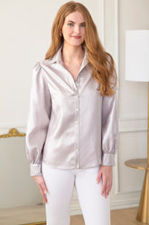 FINLEY COLLETTE BLOUSE LIQUID
